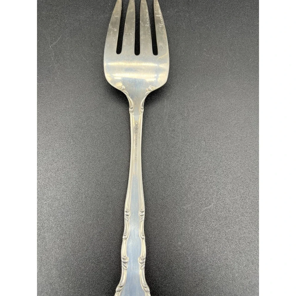 Sterling Silver Andante Cold Meat Serving Fork By Gorham Silver